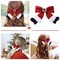 Christmas Hair Clip - Sparkly Sequin Red Big Bow Christmas Stocking Hair Clip Hairpin Hair Bow Clip Glitter Bows Barrettes Christmas Hair Accessories for Girls Women Xmas Party Gifts